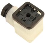 Connecteur Hirschmann avec voyant 24 VCC et diode de roue libre