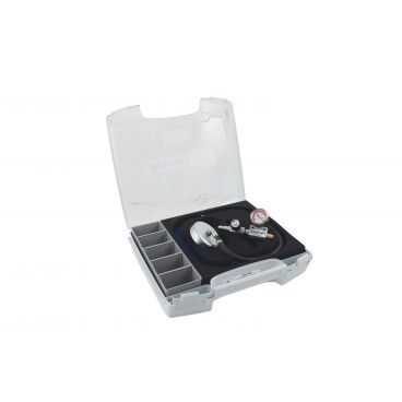 Pompe à vide pneumatique avec valise de rangement