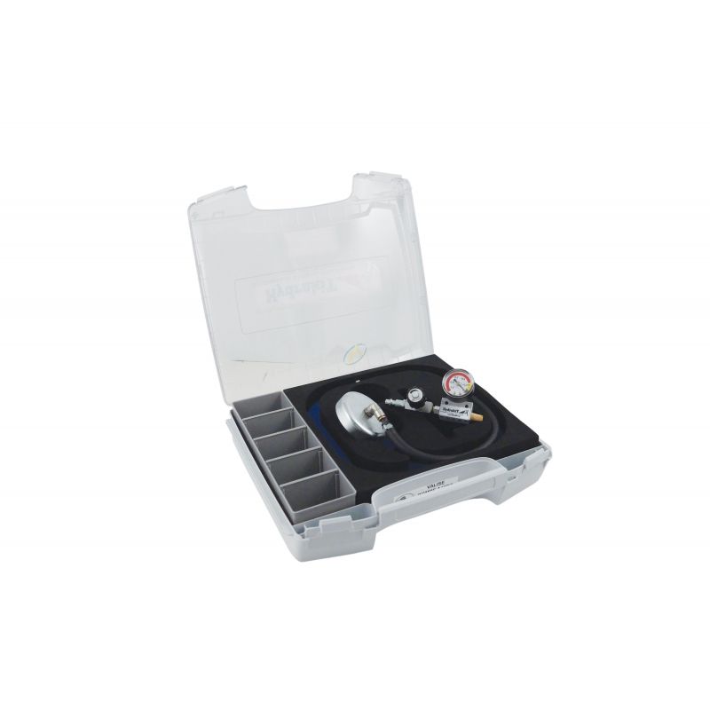 Pompe à vide pneumatique avec valise de rangement