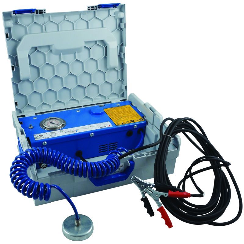 Pompe à vide pneumatique avec valise de rangement taille moyenne