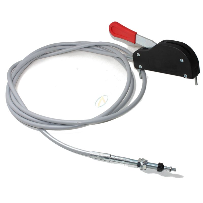 Commande mécanique à crémaillère avec câble