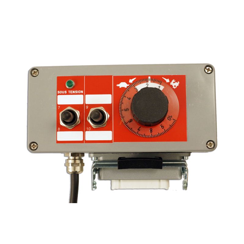 Boîtier de commande pour électro distributeur 2 à 7 fonctions avec régulation de débit Boîtier de commande pour électro distributeur 2 à 7 fonctions avec régulation de débit