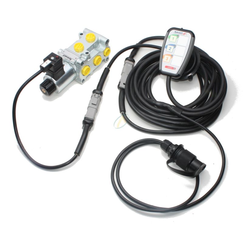 Sélecteur de fonctions empilables 12V 50l/min avec boitier électronique Sélecteur de fonctions empilables 12V 50l/min avec boitier électronique