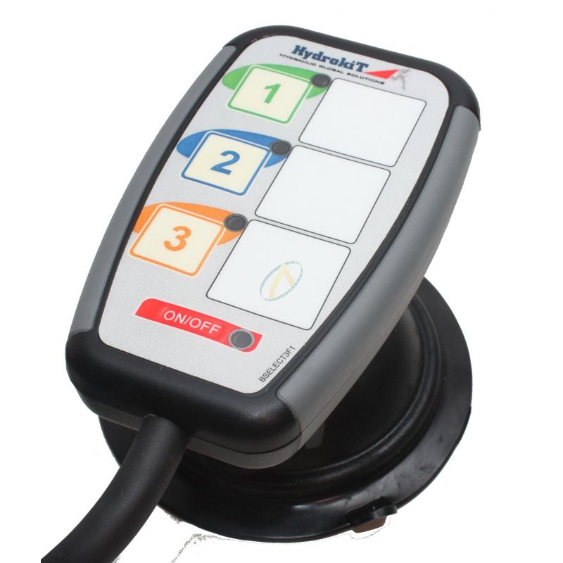 Sélecteur de fonctions empilables 12V 80l/min avec boitier électronique Sélecteur de fonctions empilables 12V 80l/min avec boitier électronique