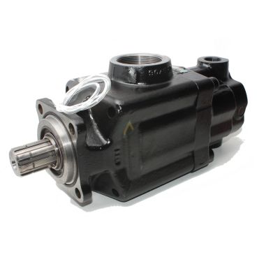 Pompe hydraulique pour camion PA double débit HYDRO LEDUC 52 à 75 cm3, flasque 4 trous 80x80, arbre 8 dents