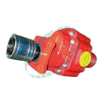 Pompe camion à engrenage arbre PTO femelle, flasque 4 trous 80x80