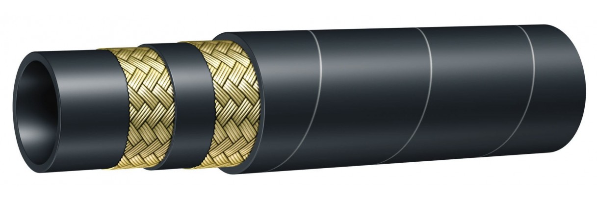 Flexibles hydrauliques caoutchouc tressé