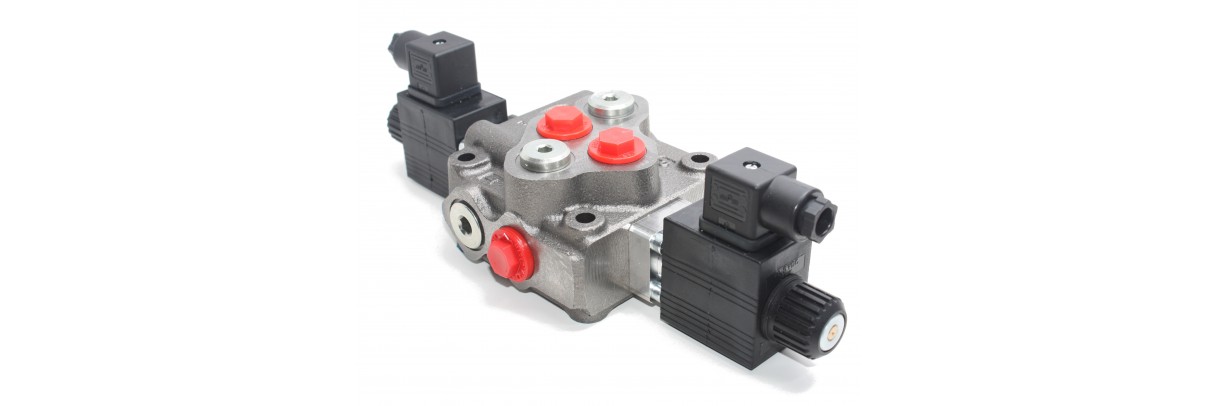 Distributeur monobloc à commande électrique