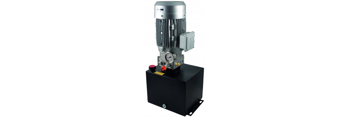Gamme de centrales hydrauliques complètes ou composants pour centrale