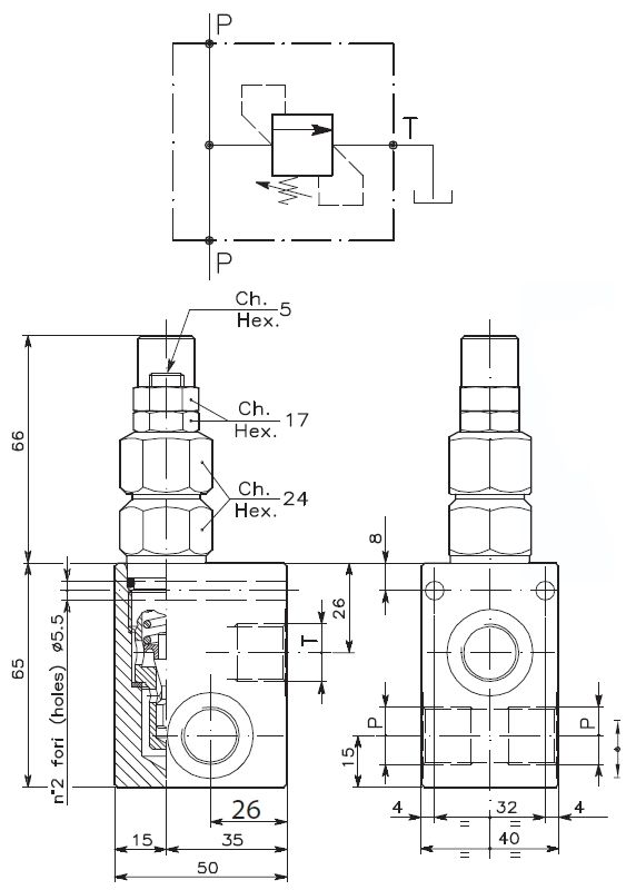 Limiteur de pression à action directe LP035A