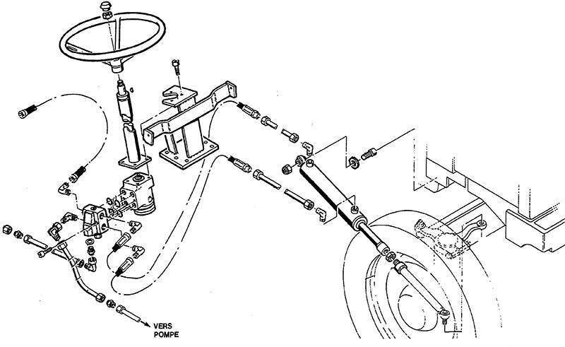 Volant de direction pour Case IH 453 - Prodealcenter