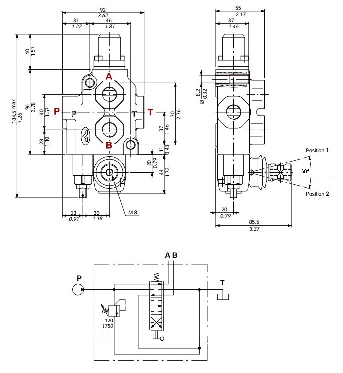 Distributeur intercep 45 l/min