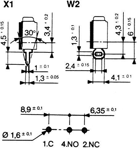 Minirupteur à souder V4