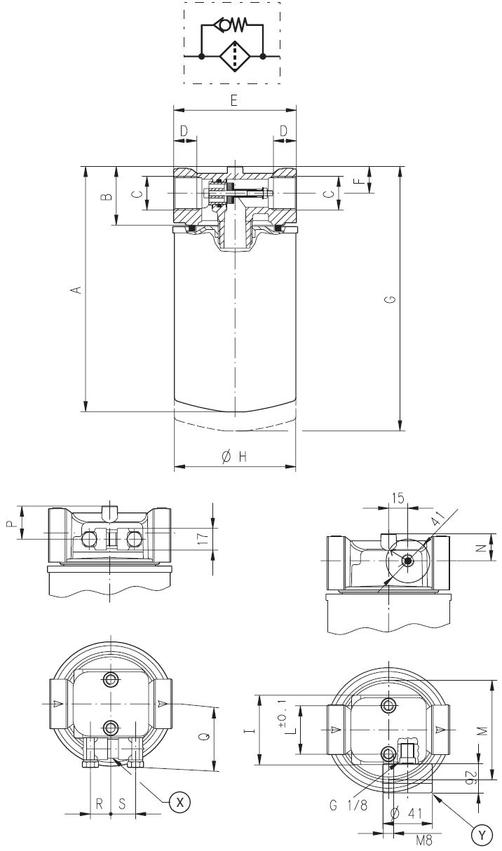 Schéma filtre retour en ligne HF620