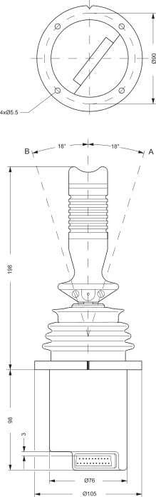 Manipulateur Danfoss proportionnel PVRE