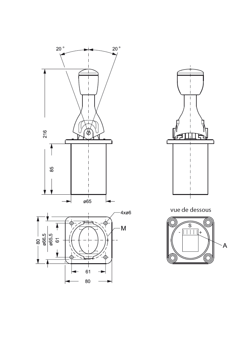 Manipulateur Danfoss proportionnel PVREL