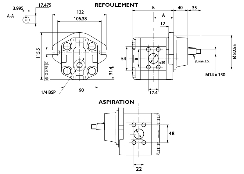 Moteur à engrenage HPI spéciale