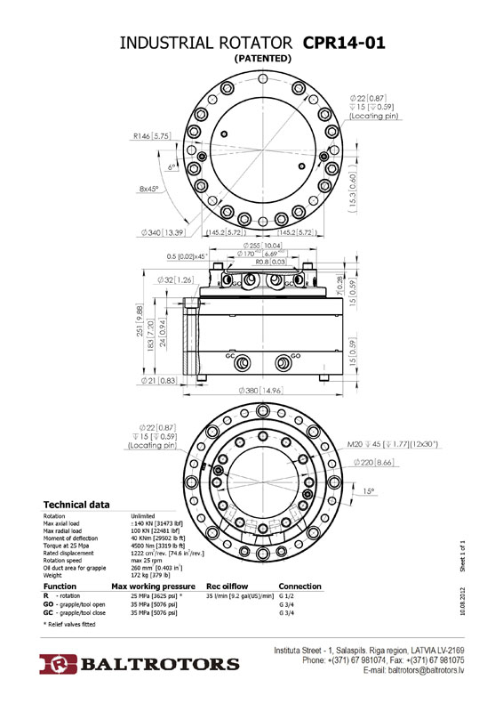 Rotator CPR14-01