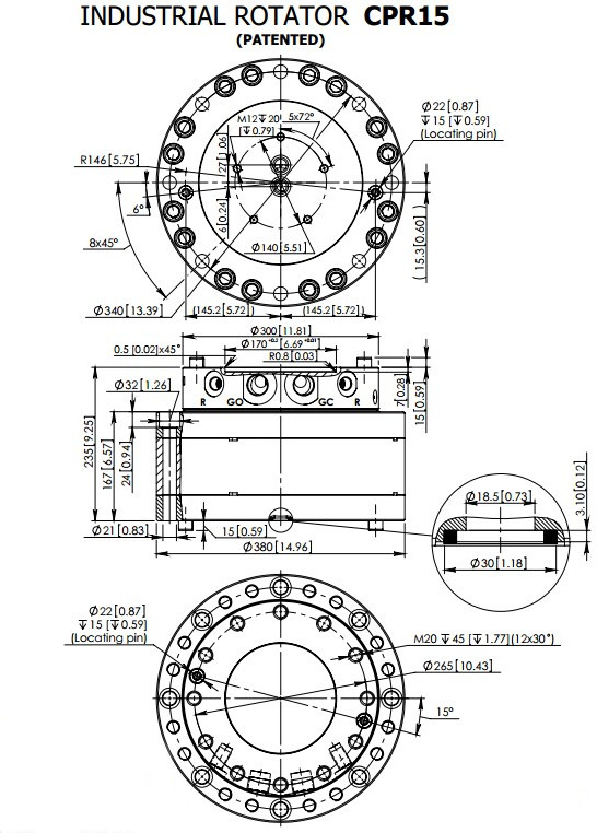 Rotator CPR15