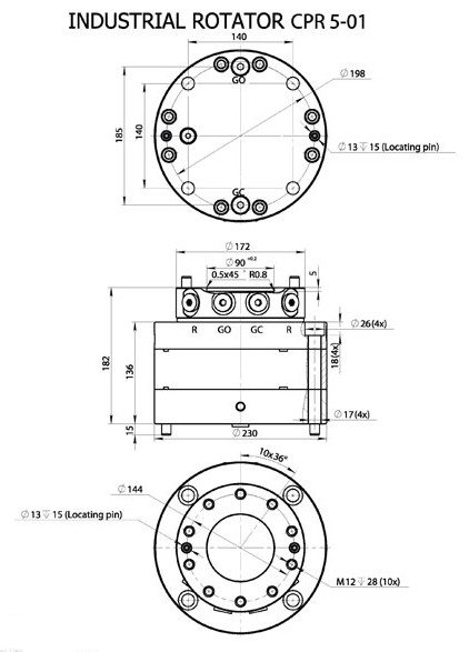 Rotator CPR5-01