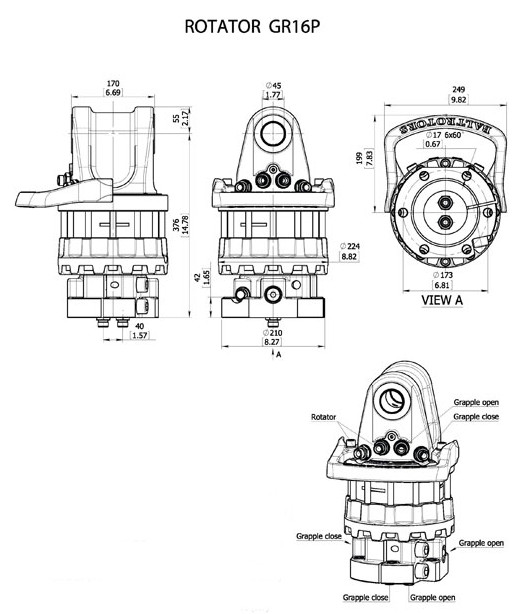 Rotator GR16P