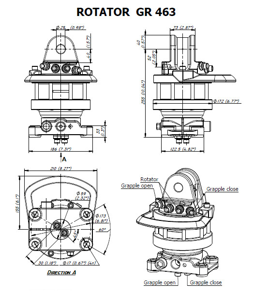 Rotator GR463