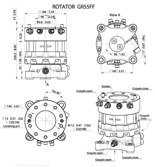 Rotator GR55FF