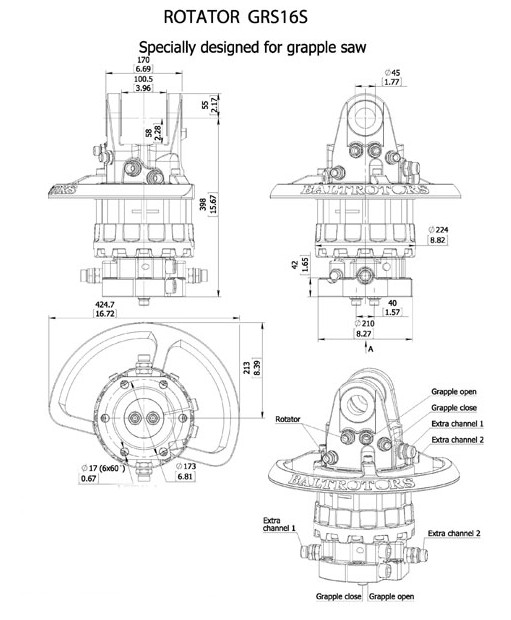 Rotator GRS16S