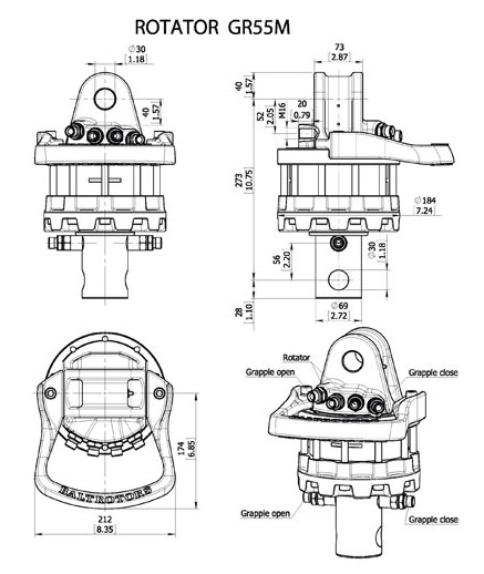 Rotator GR55M