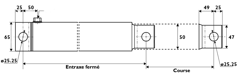 BASICM Cric De Vérin Hydraulique 5/10/20/30/50/100 Tonnes, Mini Vérin  Hydraulique à Simple Effet, Course De 7/11/13/14/18/20 Mm Vérin De Levage  Hydraulique Industriel(Size:100T) : : Commerce, Industrie et  Science