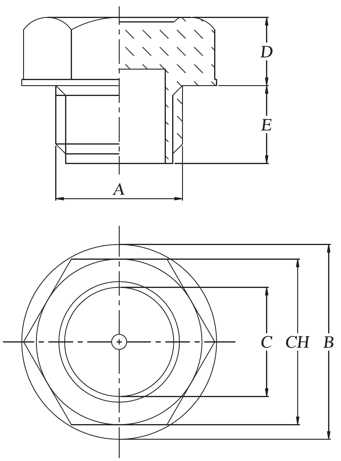 niveau visuel polyamide