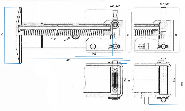 Flexible hydraulique pour béquille remorque - Accessoires matériel